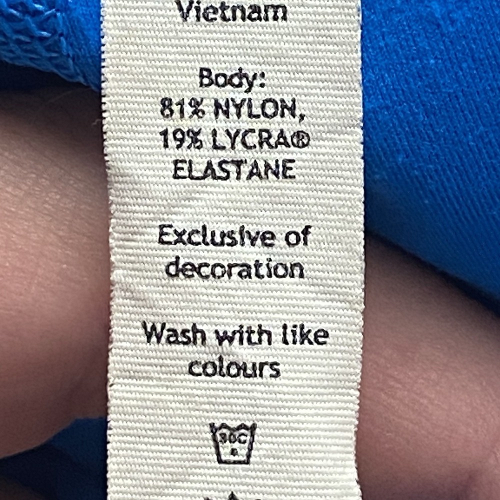 Lululemon Align High Rise Crop Leggings Womens 12 Blue Single Pocket Athletic - Picture 11 of 13
